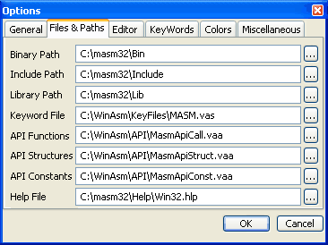 File paths